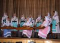 Музыкальная композиция в исполнении ансамбля социальных работников села Микряково